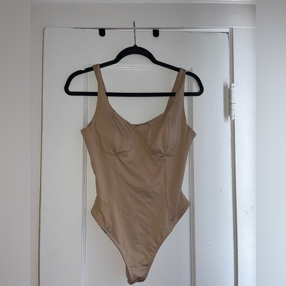 Taupe bodysuit